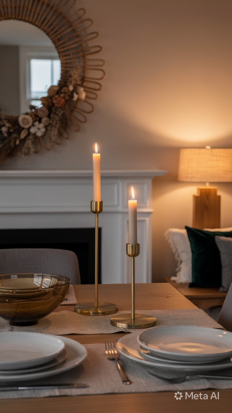 Brass Candle Holders